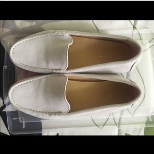 M. GEMI Felix Suede Leather Loafers Flats